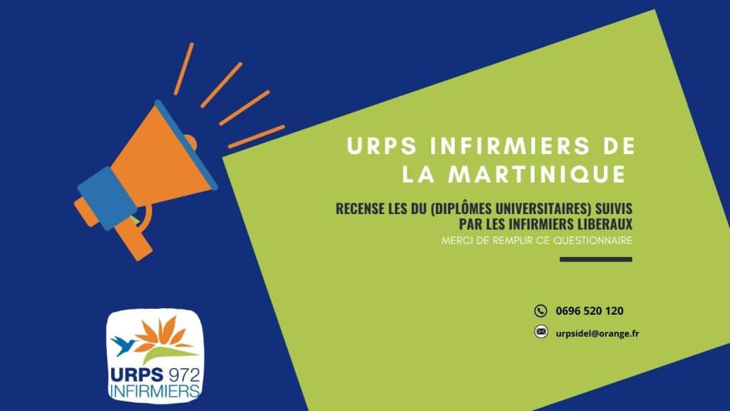 URPS INFIRMIERS DE LA MARTINIQUE (Site Web)